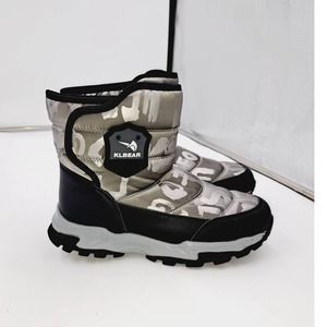 KLBEAR Silvertone camouflage winter snow books Unisex kids